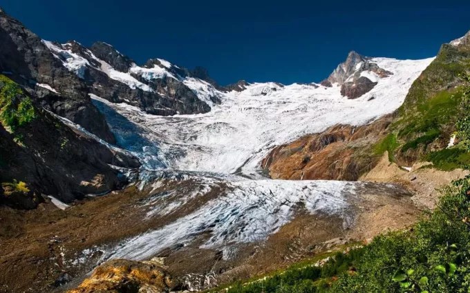 32+ Ледник Алибек Маршрут Фотографий